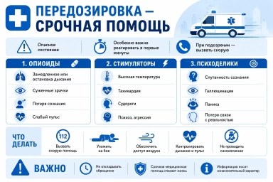 Помощь при передозировке в Павловском Посаде